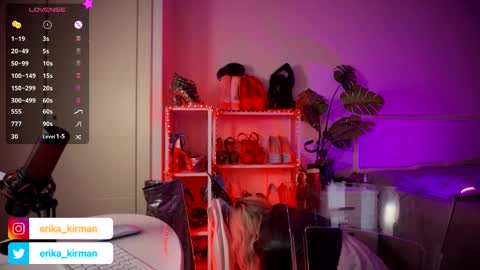 Erika      online show from 11, 3, 2025