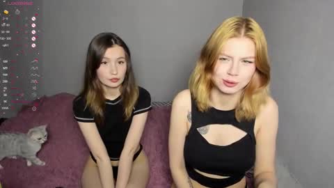 Veronica Tiia Lilith left to right online show from 14, 12, 2025