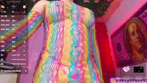 evelyn Foxx new account online show from 27, 4, 2026