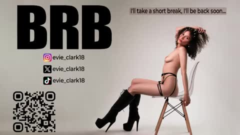 Snapshot of evie_clark_ chatting on 27, 5, 2026 My name is Evie nice to meet you really get to know me better private is open online show from 27, 5, 2026