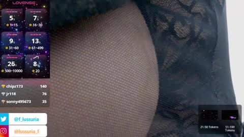 franchesca lussuria online show from 11, 1, 2025