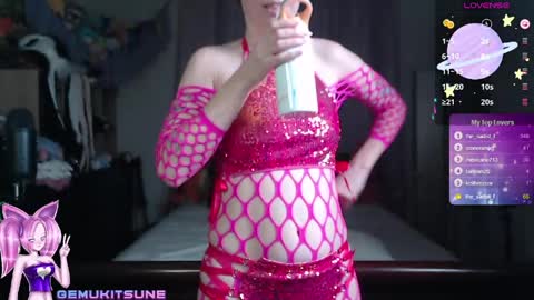 Snapshot of gemukitsune chatting on 5, 4, 2026 Foxxy online show from 5, 4, 2026