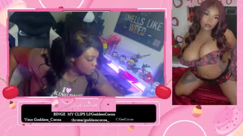 Snapshot of goddesscocoaa chatting on 18, 1, 2026 Goddess Cocoa online show from 18, 1, 2026