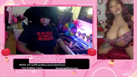 Snapshot of goddesscocoaa chatting on 15, 3, 2026 Goddess Cocoa online show from 15, 3, 2026