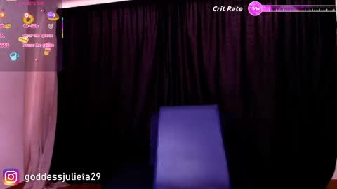 Snapshot of goddessjulieta chatting on 16, 5, 2026 Julieta online show from 16, 5, 2026