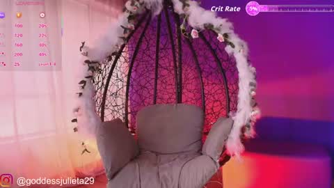 Snapshot of goddessjulieta chatting on 13, 6, 2026 Julieta online show from 13, 6, 2026