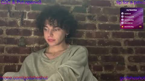 Snapshot of godsheshot chatting on 11, 6, 2026 godsheshot online show from 11, 6, 2026