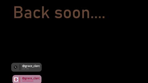 Grace clarc online show from 29, 4, 2026