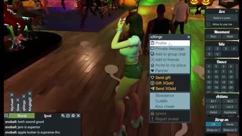 Snapshot of grs08 chatting on 21, 10, 2025 Stella online show from 21, 10, 2025