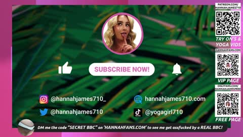 Hannah James online show from 22, 1, 2025
