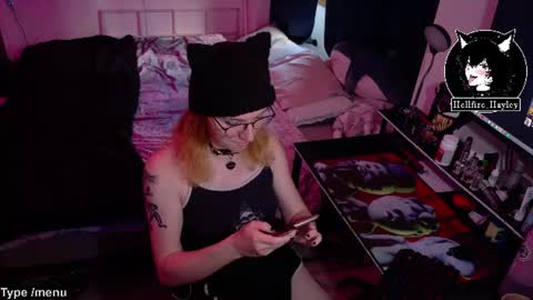 Snapshot of hellfire_girl chatting on 26, 6, 2026 Hayley online show from 26, 6, 2026