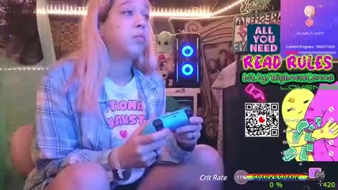 Snapshot of highnesscanna chatting on 10, 1, 2025 HiGHNESS CANNA online show from 10, 1, 2025