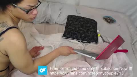 Snapshot of hotebonycouple713 chatting on 17, 1, 2025 Sasha Daniel online show from 17, 1, 2025