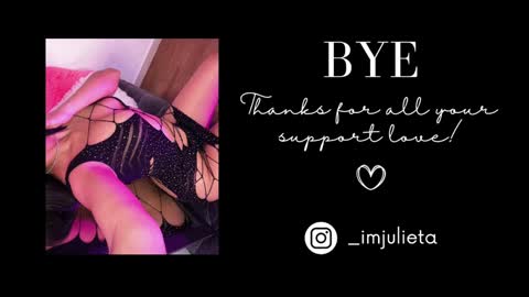 Snapshot of iamjulietaa chatting on 14, 2, 2025 online show from 14, 2, 2025