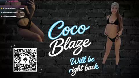 CoCo Blaze online show from 23, 4, 2026