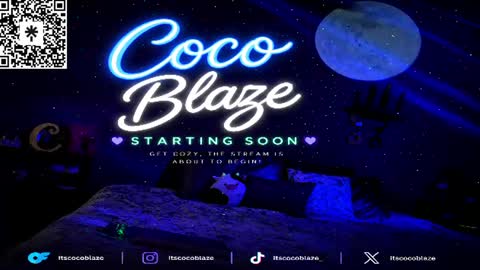CoCo Blaze online show from 1, 7, 2026