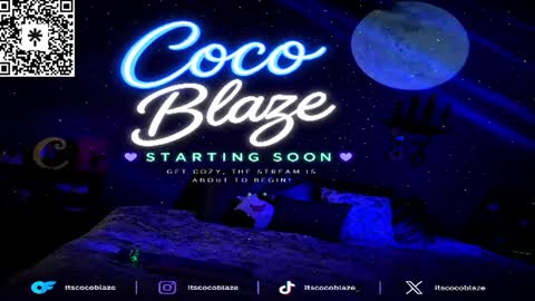 CoCo Blaze online show from 19, 7, 2026