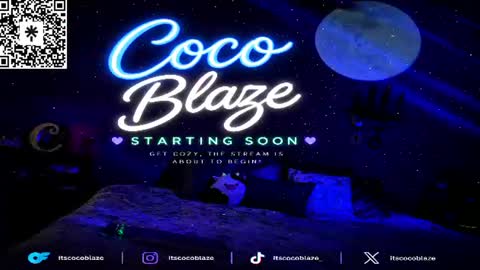 CoCo Blaze online show from 25, 7, 2026