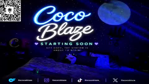 CoCo Blaze online show from 1, 8, 2026