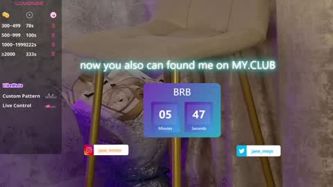 your kitty JANE roawww online show from 22, 1, 2025