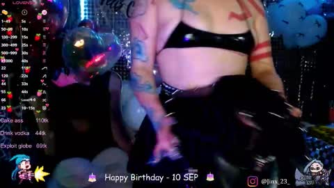 Snapshot of jinx_25 chatting on 11, 9, 2025 Jinx online show from 11, 9, 2025