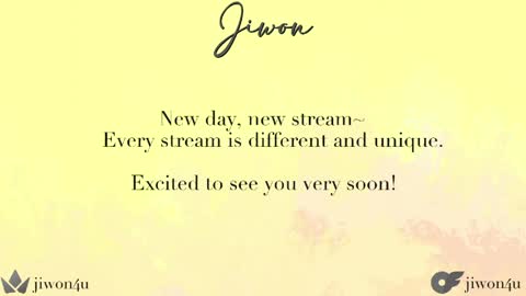 Jiwon online show from 12, 4, 2026
