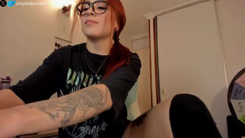 Snapshot of jungleofpandas chatting on 31, 1, 2025 Call me Sussy online show from 31, 1, 2025