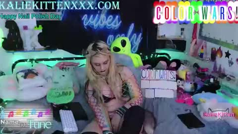 KalieKitten online show from 1, 6, 2026