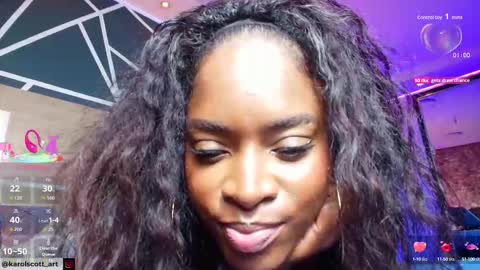 KAROL SCOTT online show from 1, 10, 2025