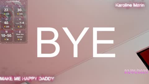 Karoline online show from 24, 1, 2025