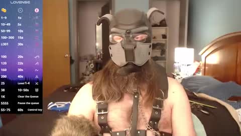 kinkywolf87 online show from 8, 3, 2025