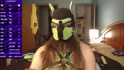 kinkywolf87 online show from 18, 9, 2025