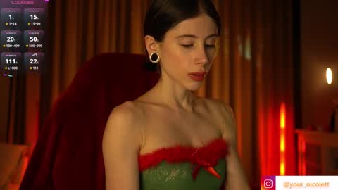 Snapshot of lady_nicolett chatting on 21, 12, 2025 lady_nicolett online show from 21, 12, 2025