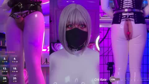 Latex Ruby online show from 22, 2, 2025