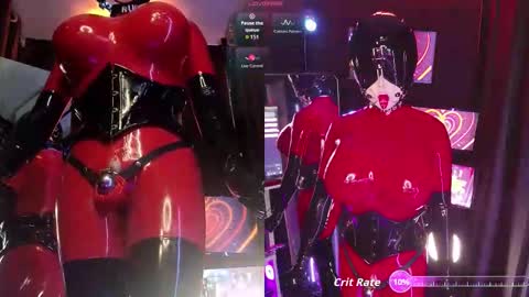 Latex Ruby online show from 18, 9, 2025