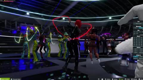 Snapshot of latina_french chatting on 10, 1, 2025 leidy online show from 10, 1, 2025