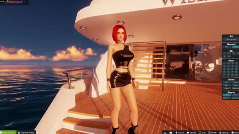 Snapshot of latina_french chatting on 12, 2, 2025 leidy online show from 12, 2, 2025