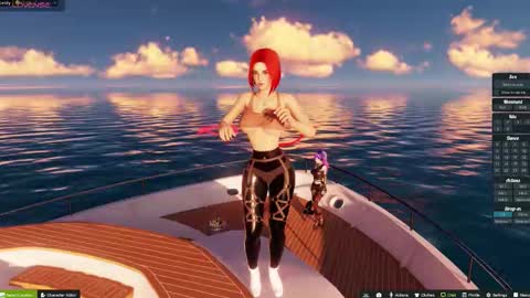 Snapshot of latina_french chatting on 23, 10, 2025 leidy online show from 23, 10, 2025