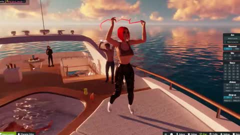 Snapshot of latina_french chatting on 27, 10, 2025 leidy online show from 27, 10, 2025