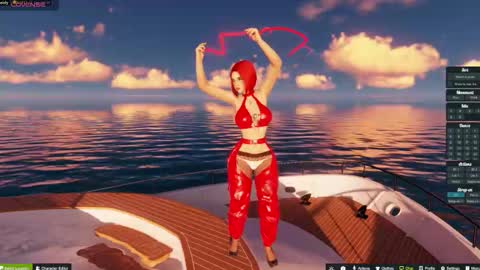 Snapshot of latina_french chatting on 28, 10, 2025 leidy online show from 28, 10, 2025