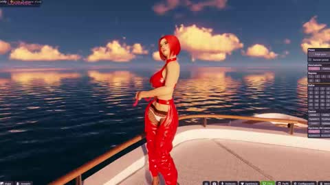 Snapshot of latina_french chatting on 30, 10, 2025 leidy online show from 30, 10, 2025