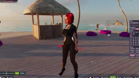 Snapshot of latina_french chatting on 31, 10, 2025 leidy online show from 31, 10, 2025