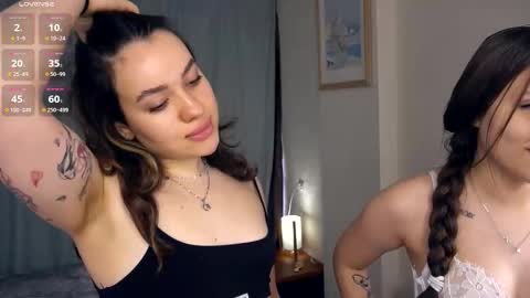 Hey hey our name is Mia  Elfy Lovense is active time to play   PVT IS OPEN  online show from 24, 10, 2025