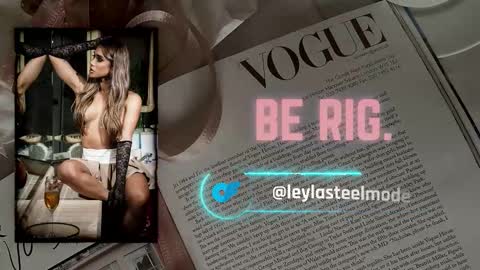 INSTA leylasteel model         online show from 11, 3, 2026