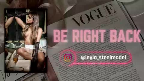 INSTA leylasteel model         online show from 21, 3, 2026