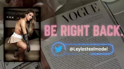 Snapshot of leyla_steel chatting on 27, 5, 2026 INSTA leylasteel model online show from 27, 5, 2026