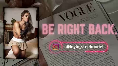 Snapshot of leyla_steel chatting on 20, 6, 2026 INSTA leylasteel model online show from 20, 6, 2026