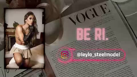 Snapshot of leyla_steel chatting on 23, 6, 2026 INSTA leylasteel model online show from 23, 6, 2026