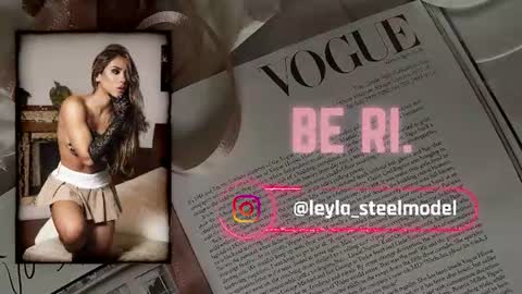 Snapshot of leyla_steel chatting on 4, 7, 2026 INSTA leylasteel model online show from 4, 7, 2026