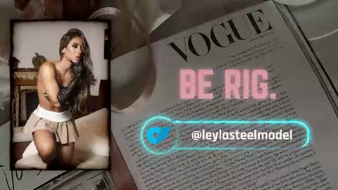 Snapshot of leyla_steel chatting on 19, 7, 2026 INSTA leylasteel model online show from 19, 7, 2026